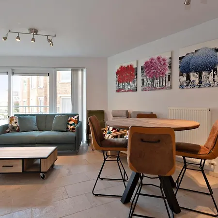 Flat Elysium At The Belgian Coast Close To Plopsaland * La Panne